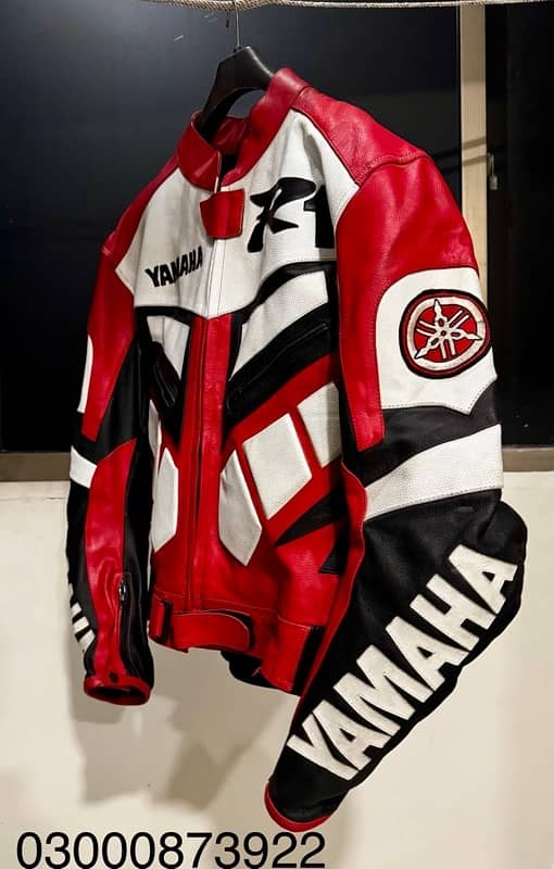 YAMAHA R1 Mens MotoGP Series Jacket Leather 1