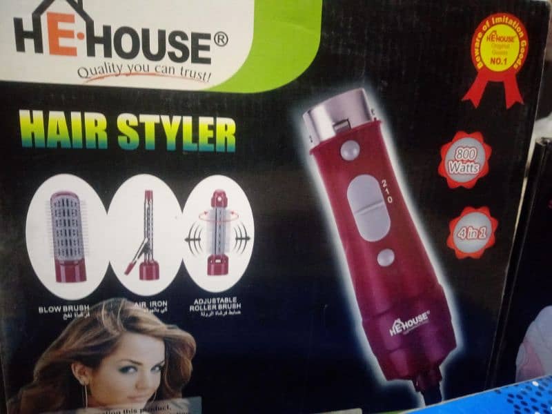 Hair straightener hair remover nd trimmer 2