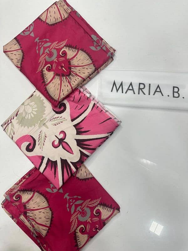 Maria. b 3 pcs Unstitched Suit 9