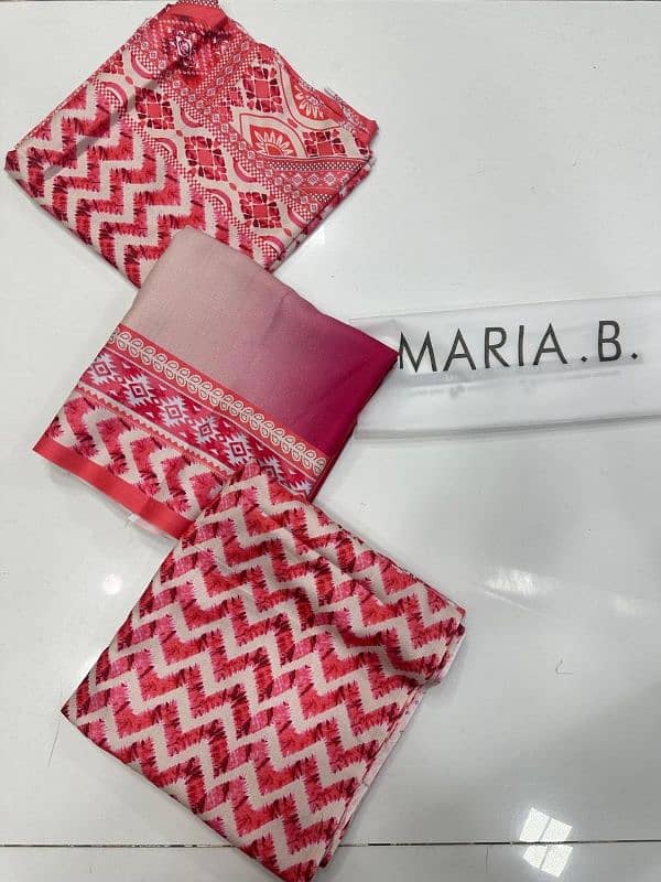 Maria. b 3 pcs Unstitched Suit 11