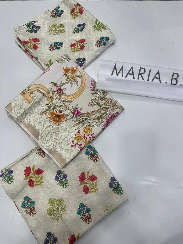 Maria. b 3 pcs Unstitched Suit 13