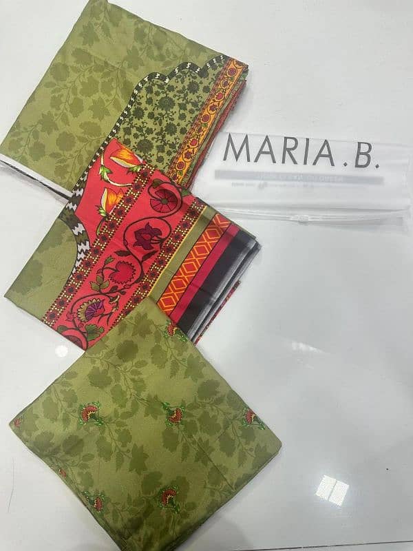 Maria. b 3 pcs Unstitched Suit 17