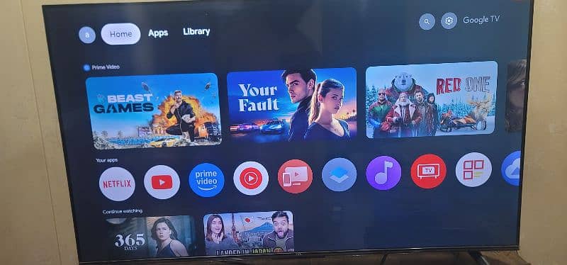 TCL new led smart tv very less used 3