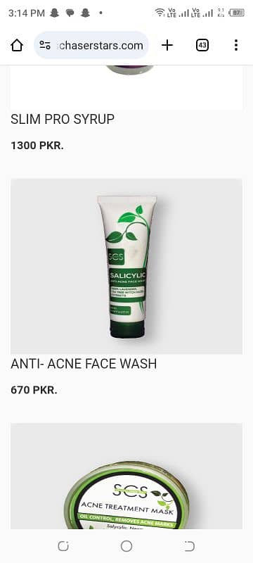 Acne face wash, Acne gel, Acne serums 6