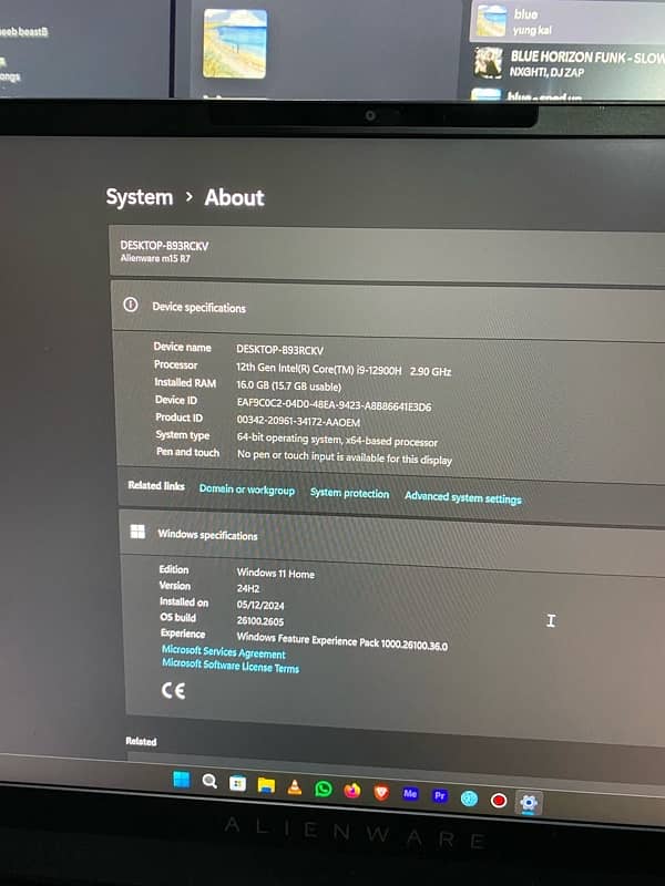 Dell Alienware m15r7 0