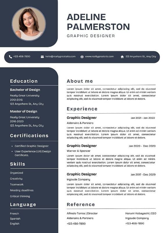 Professional Resume CV Design 3