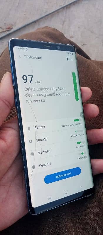 Samsung note 9 8/10 no open no repair 3