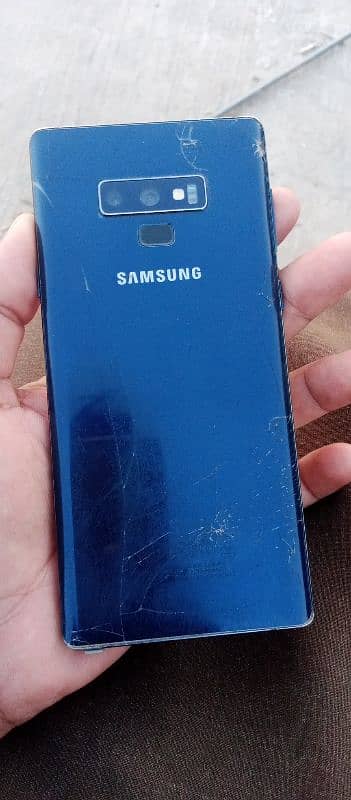 Samsung note 9 8/10 no open no repair 5