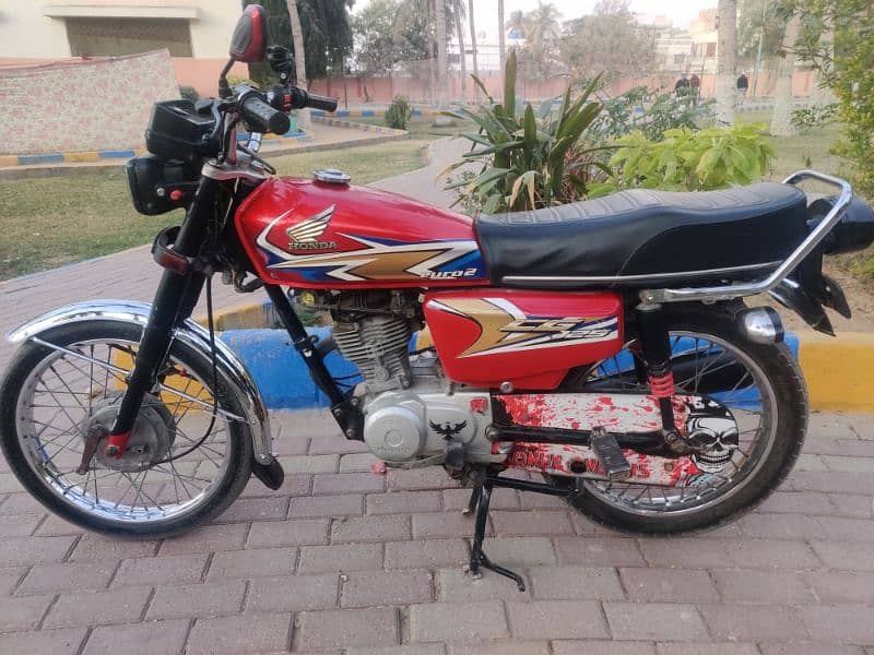 Honda 125 model 2020 Karachi number first owner 0