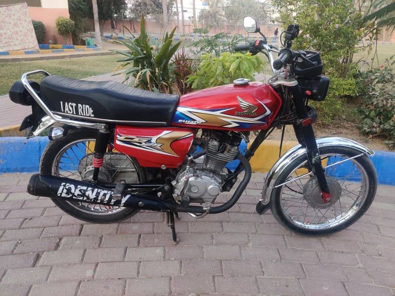 Honda 125 model 2020 Karachi number first owner 1