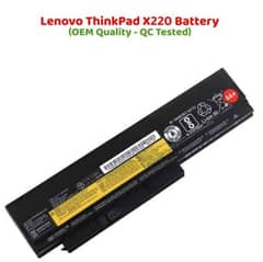 New Laptop Battery (Lenovo Thinkpad X220)