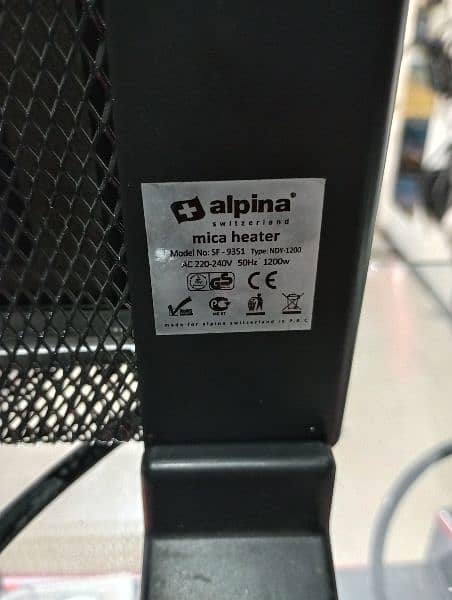 Alpina Room Heater 5