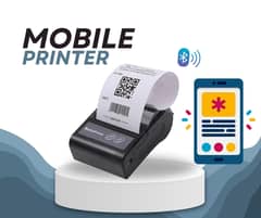 Bluetooth Mobile Printer Small 20% off 58mm