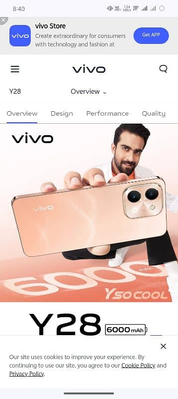 Vivo y28 1