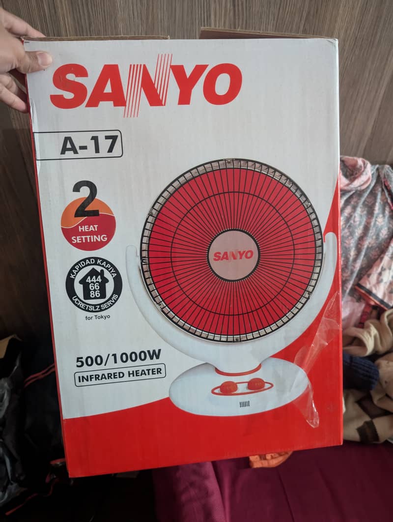 Sanyo Electric Heater Infrared Heater 2