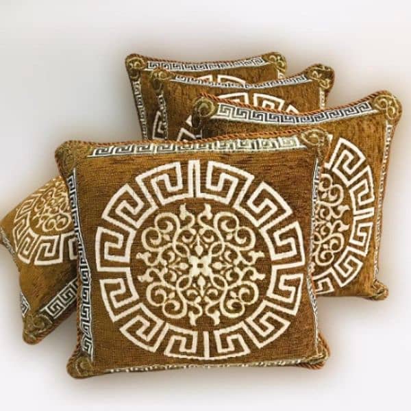 5 Pcs valvet jacquard Cushion Covers only 1100/ with delivery 2