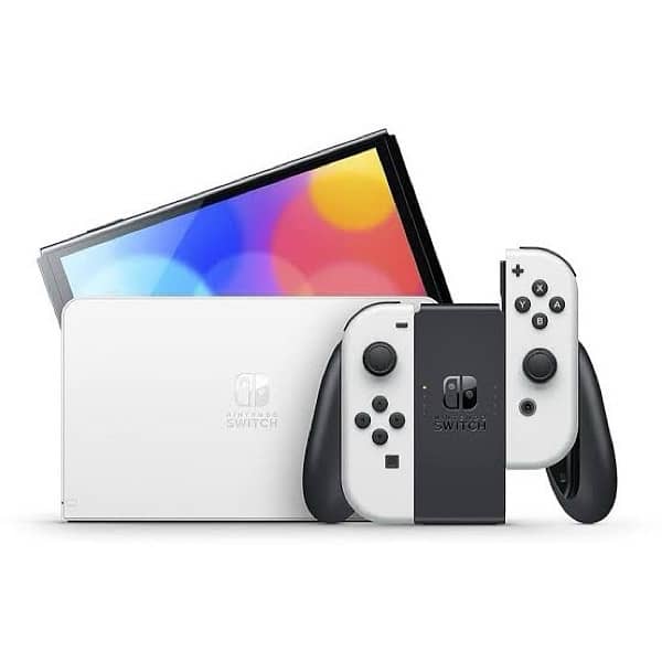 Nintendo Switch White 1