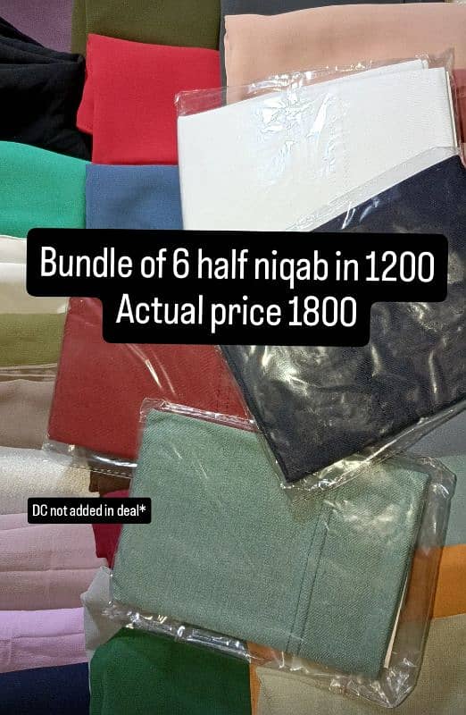 Half niqab bundle deal 1