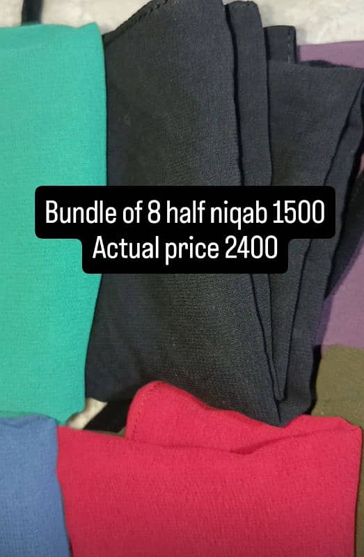 Half niqab bundle deal 3