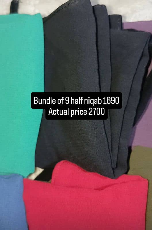 Half niqab bundle deal 4