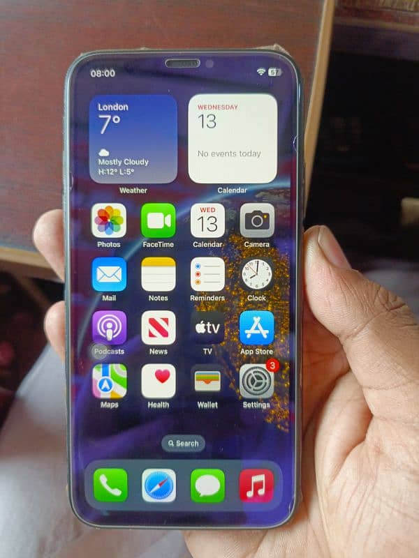 iphone xs black color 256 gb 6