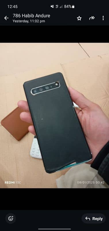 exchange samsung s10 5g 8 256 back or frent normal brack 6