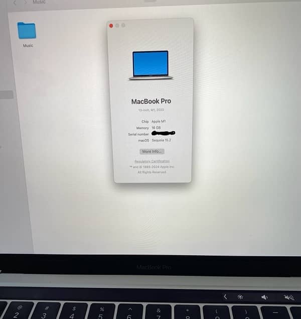 macbook pro M1 16/1Tb 0