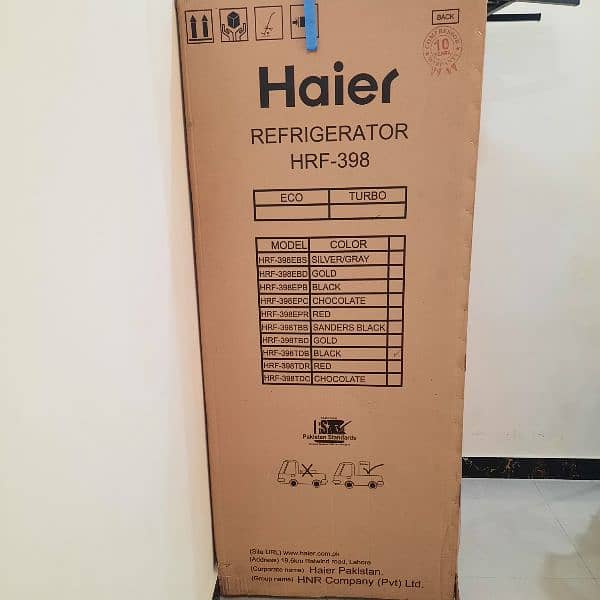 Haier refrigerator/electronics 1