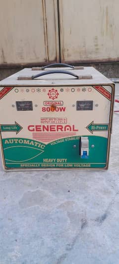 Heavy duty Stablizer 8000 Volts