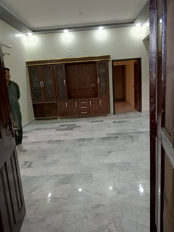 Brand New 240 square yards ground floor 3 bed drawing and dinning portion available for rent in saadi town scheme 33 1