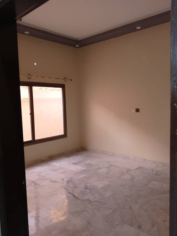 Brand New 240 square yards ground floor 3 bed drawing and dinning portion available for rent in saadi town scheme 33 11