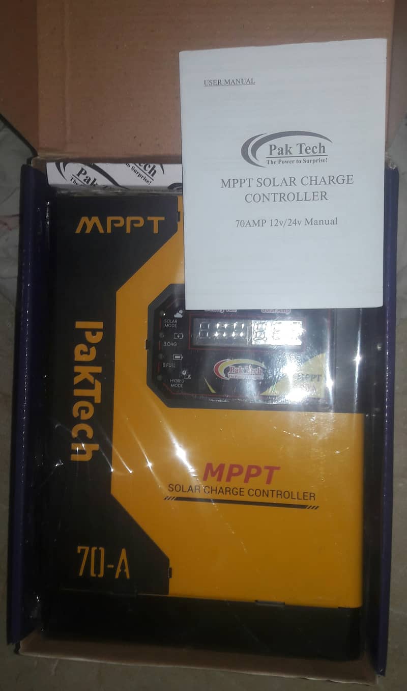 Pak Teck Mppt Solar Charge Controller 70 Ampare. 2