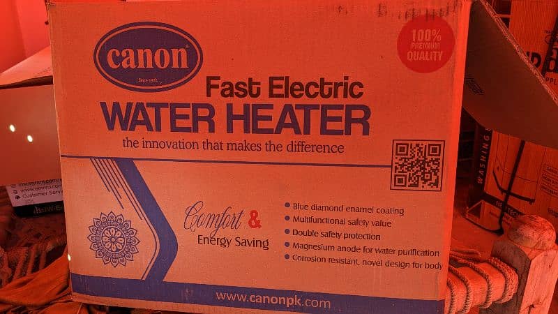 Canon Electric Geyser-New Model FEWH 15 LCM 1