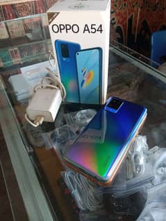 oppo a54 4gb 128gb with box charger