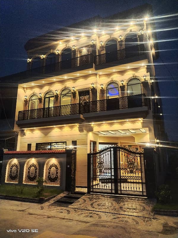 5Marla Brand New Corner House Available For Sale In Bismillah Housing Society Main GT Road LHR. 0