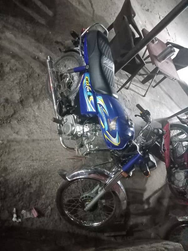 Honda CD 70 fit bike total original All Punjab number 1