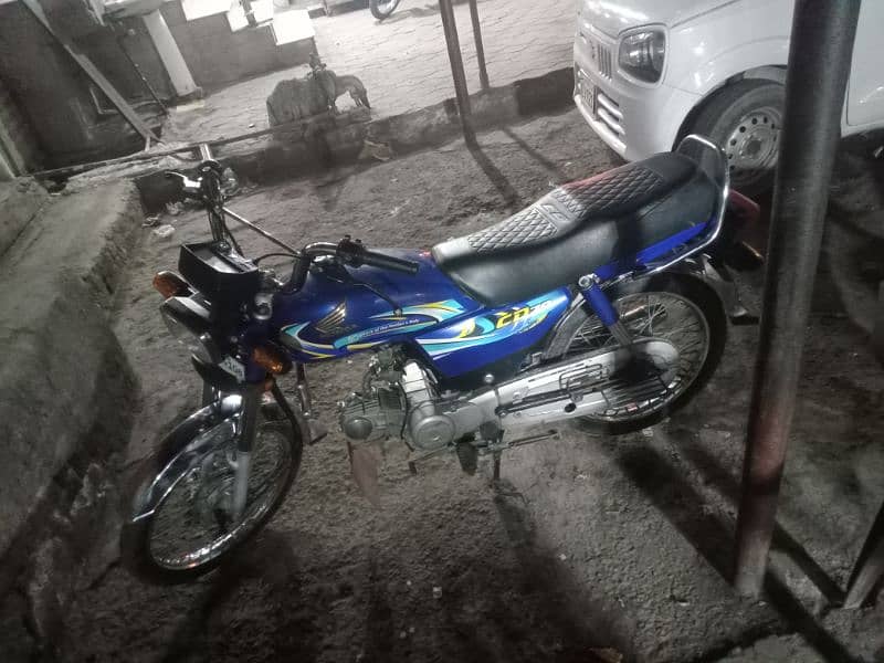 Honda CD 70 fit bike total original All Punjab number 2