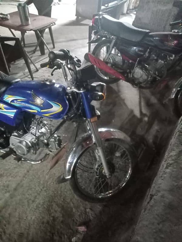 Honda CD 70 fit bike total original All Punjab number 6