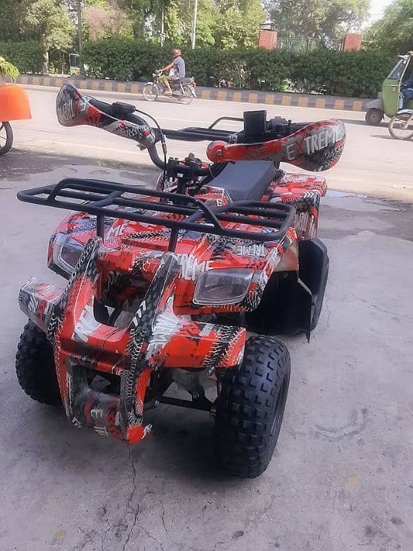 50cc 70cc new self start fuel atv quad 4 wheels dlvr al pk 1