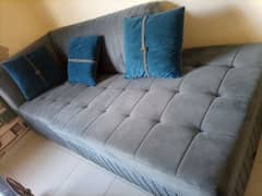 3 seater sofa along with centre table