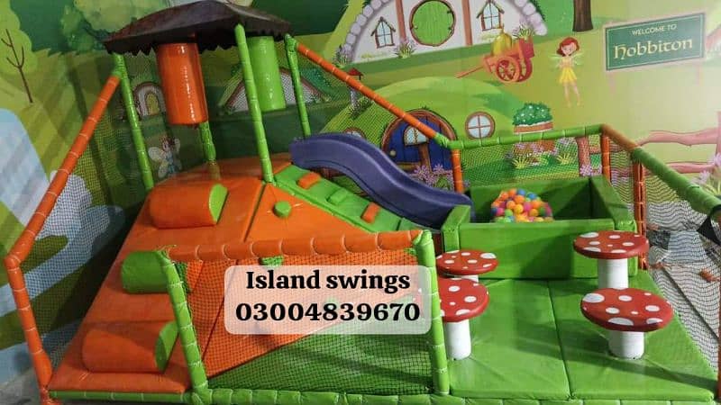 playland/ kids playing area/ play ground/ home decor/garden swings/ 5