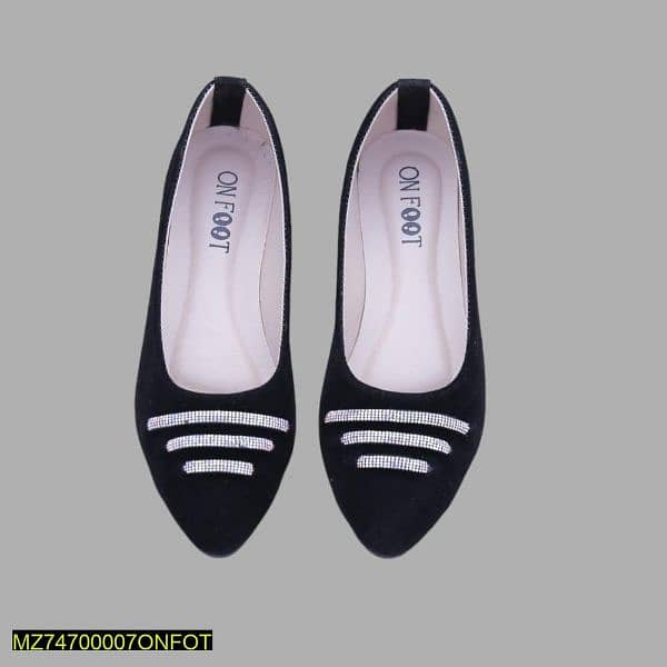 woman's Rexine casual pumps, delivery free 1