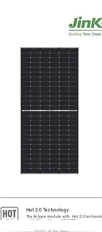 A+ Original Jinko N-Type TOPCon Mono Bifacial Solar Panels 590 watts 1