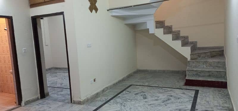 Corner basement of 5 marla available for rent only for small family. 1