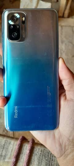 Redmi Note 10s 8+5 128 dabba charger ok