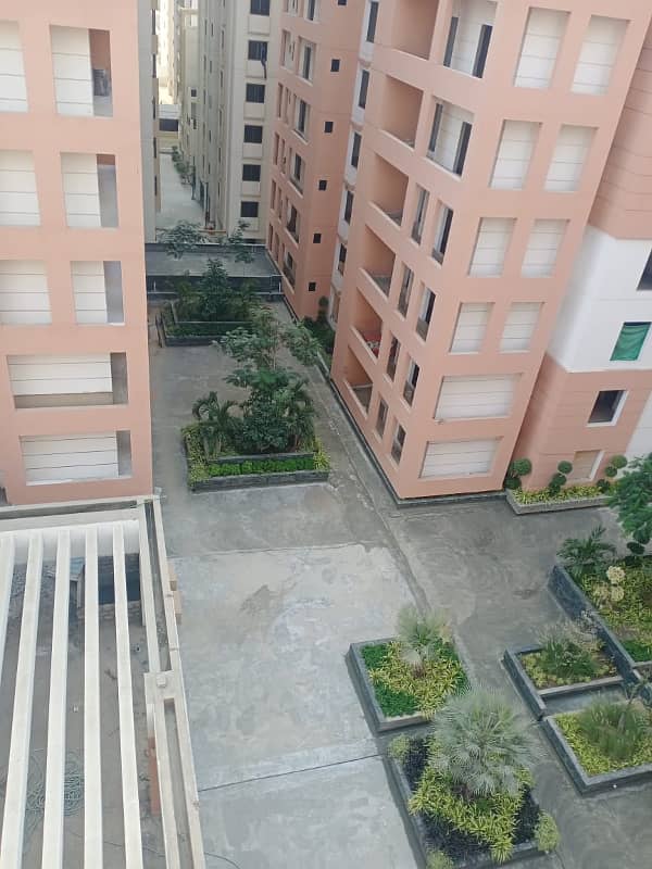 FOR RENT - 3 BEDDD BRAND NEW FLAT (WEST OPEN-CORNER) AVAILABLE IN METROPOLIS RESIDENCY, MAIN JINNAH AVENUE NEAR BLOCK-7 & BLOCK-8 GULISTAN E JAUHAR KARACHI 3