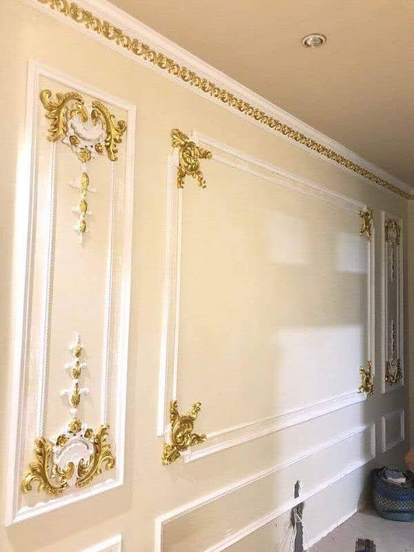 wall moulding and ceiling available in Lahore 11