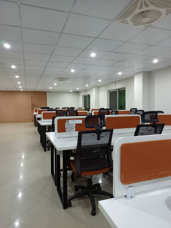 Office space for rent in Johar town for (Call center + Software house + Marketing office and other setup as you want) 0