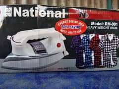 Dry iron 400watt National