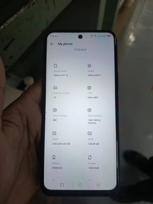 Infinix hot 12 6/128 1